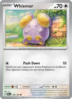 Pokémon-Karte Whismur 148/182