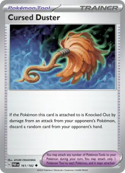 Pokémon-Karte Cursed Duster 161/182