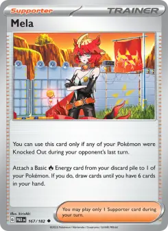 Pokémon-Karte Mela 167/182