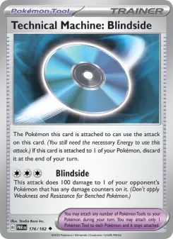 Pokémon-Karte Technical Machine: Blindside 176/182