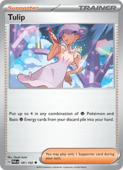 Pokémon-Karte Tulip 181/182