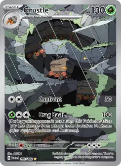 Pokémon-Karte Crustle 183/182