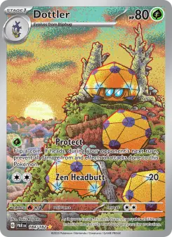 Pokémon-Karte Dottler 184/182