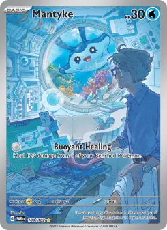 Pokémon-Karte Mantyke 189/182