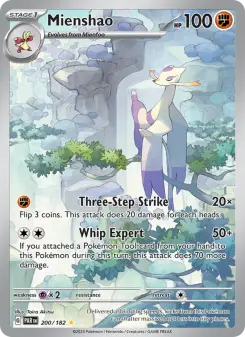 Pokémon-Karte Mienshao 200/182