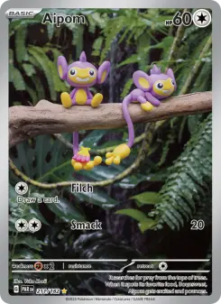Pokémon-Karte Aipom 211/182