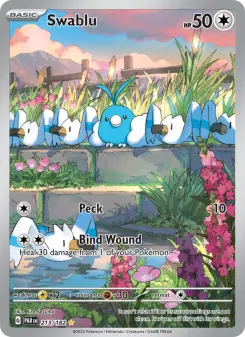 Pokémon-Karte Swablu 213/182
