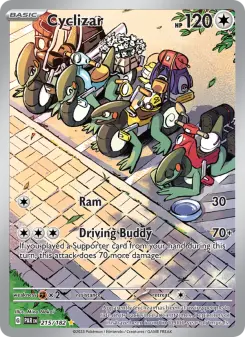 Pokémon-Karte Cyclizar 215/182