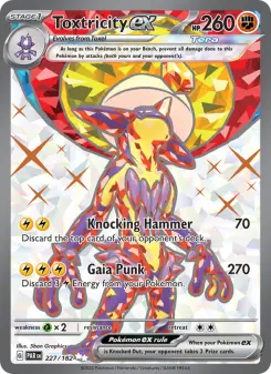Pokémon-Karte Toxtricity ex 227/182