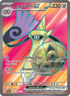 Pokémon-Karte Aegislash ex 230/182