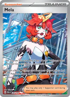 Pokémon-Karte Mela 236/182