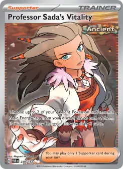 Pokémon-Karte Professor Sada's Vitality 239/182