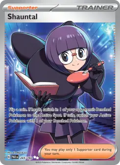 Pokémon-Karte Shauntal 243/182