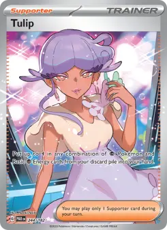 Pokémon-Karte Tulip 244/182