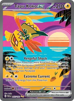 Pokémon-Karte Tapu Koko ex 247/182