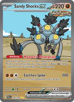 Pokémon-Karte Sandy Shocks ex 250/182