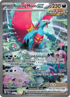 Pokémon-Karte Roaring Moon ex 251/182