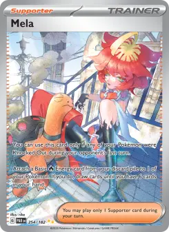 Pokémon-Karte Mela 254/182