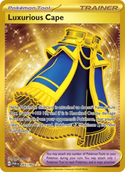 Pokémon-Karte Luxurious Cape 265/182