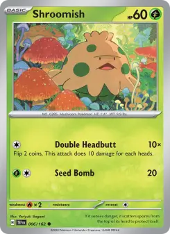 Pokémon-Karte Shroomish 006/162