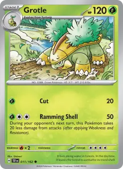 Pokémon-Karte Grotle 011/162