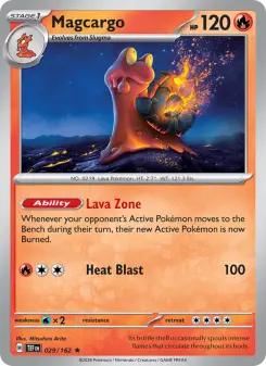 Pokémon-Karte Magcargo 029/162