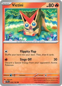 Pokémon-Karte Victini 030/162
