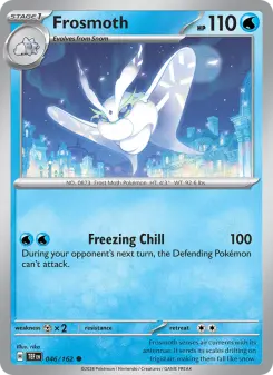 Pokémon-Karte Frosmoth 046/162