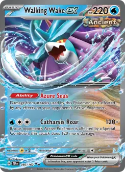 Pokémon-Karte Walking Wake ex 050/162