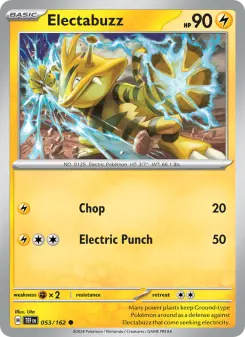 Pokémon-Karte Electabuzz 053/162