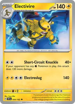 Pokémon-Karte Electivire 054/162