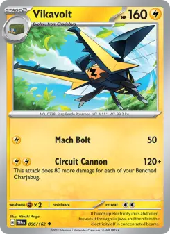 Pokémon-Karte Vikavolt 056/162