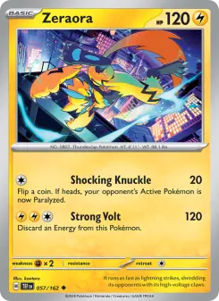 Pokémon-Karte Zeraora 057/162