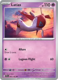 Pokémon-Karte Latias 067/162