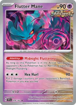 Pokémon-Karte Flutter Mane 078/162