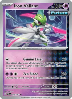 Pokémon-Karte Iron Valiant 079/162