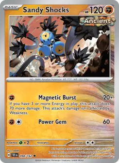 Pokémon-Karte Sandy Shocks 098/162