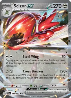 Pokémon-Karte Scizor ex 111/162