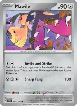 Pokémon-Karte Mawile 112/162