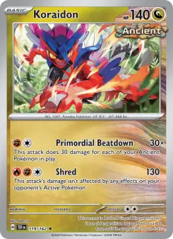 Pokémon-Karte Koraidon 119/162