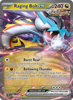 Pokémon-Karte Raging Bolt ex 123/162