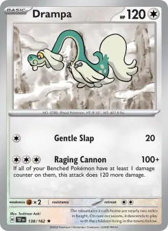 Pokémon-Karte Drampa 138/162