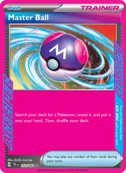 Pokémon-Karte Master Ball 153/162