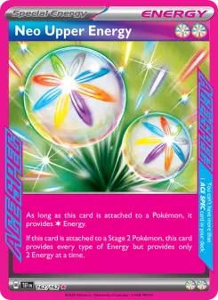 Pokémon-Karte Neo Upper Energy 162/162