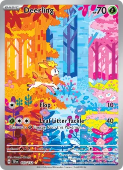 Pokémon-Karte Deerling 165/162