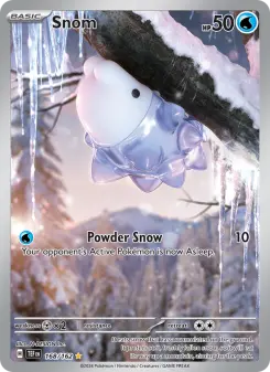Pokémon-Karte Snom 168/162
