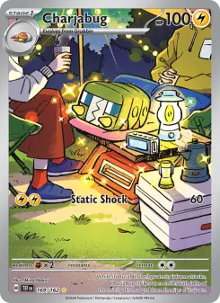 Pokémon-Karte Charjabug 169/162