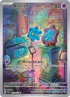 Pokémon-Karte Bronzor 170/162