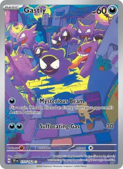 Pokémon-Karte Gastly 177/162