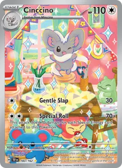 Pokémon-Karte Cinccino 183/162